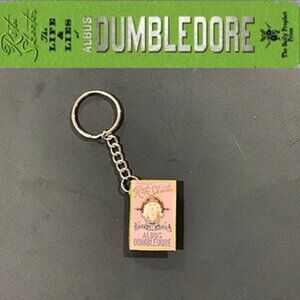Life and Lies of Albus Dumbledore Keychain – Mini Replica Rita Skeeter Book